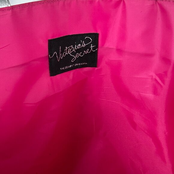 Victoria's Secret VS Y2K Heidi Klum Supermodel Limited Edition Silver Tote READ - Picture 3 of 12